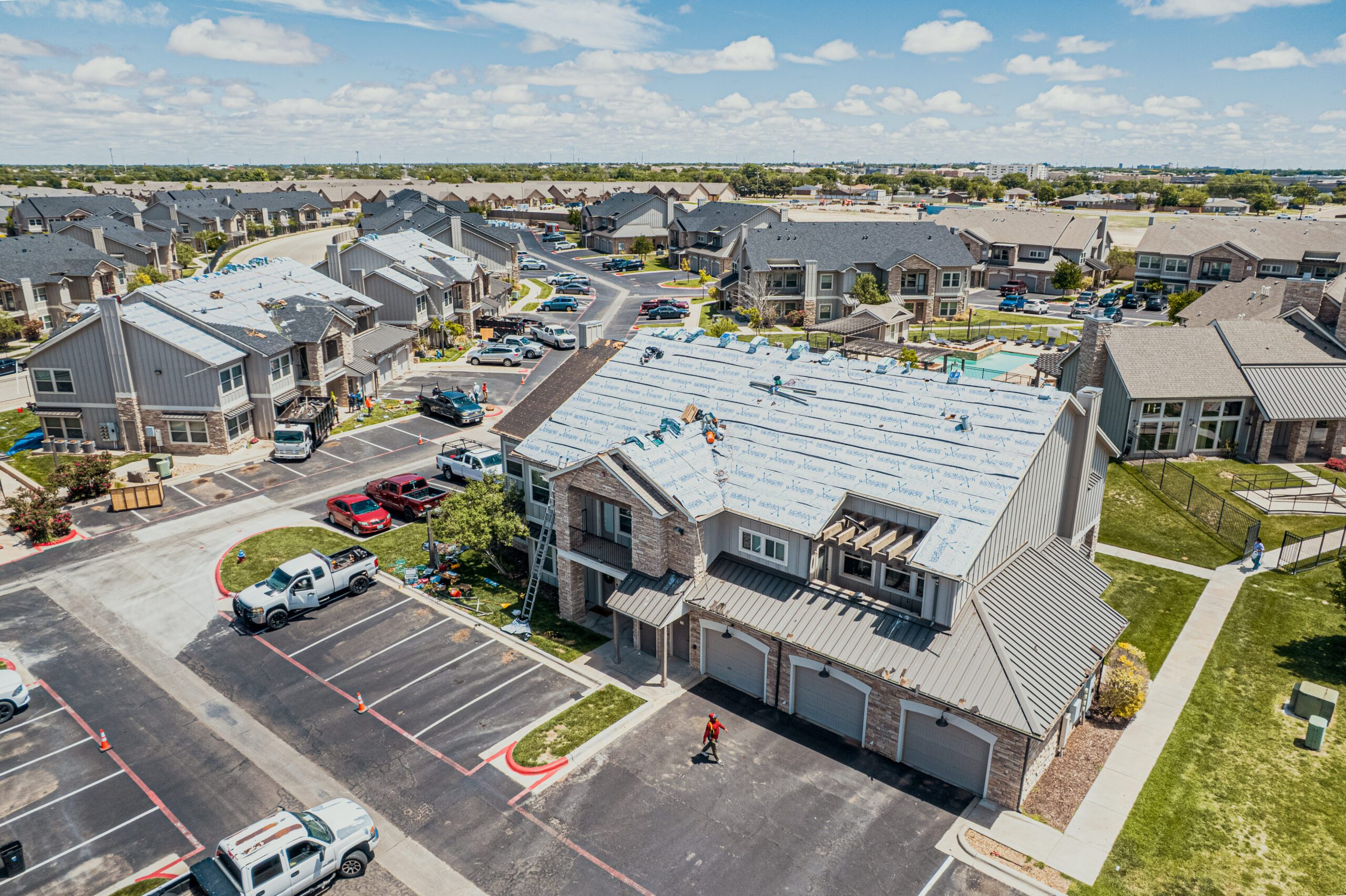 commercial roofing completed by Roof'd
